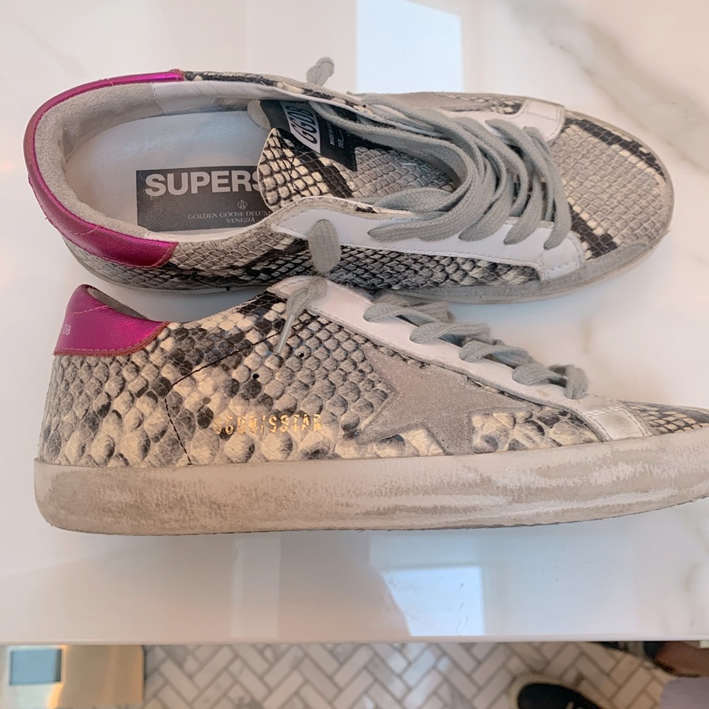 GG original snakeskin gently worn size 38